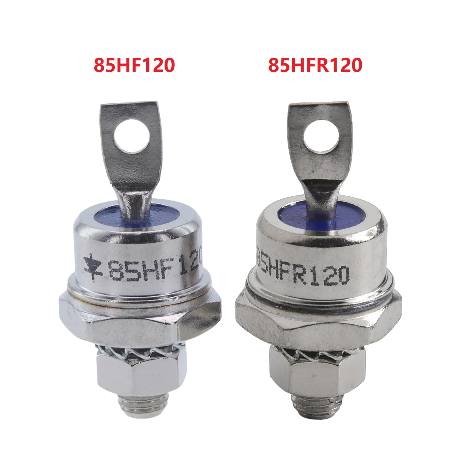 Silver Metal 85A 1200V Diode Set 85HF120 85HFR120 For Converter Charging Motor Control Duty Electrical Component