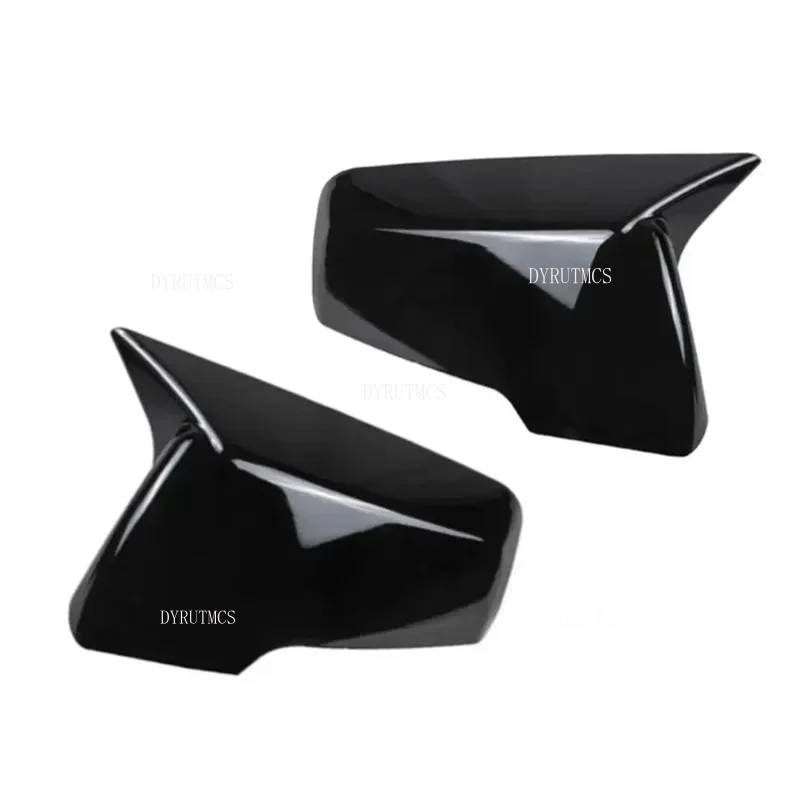 Rearview Side Mirror Cover Fit For Chevrolet Traverse 2018-2023 Car Sticker Wing Cap Exterior Door Case Trim Carbon Fiber Black