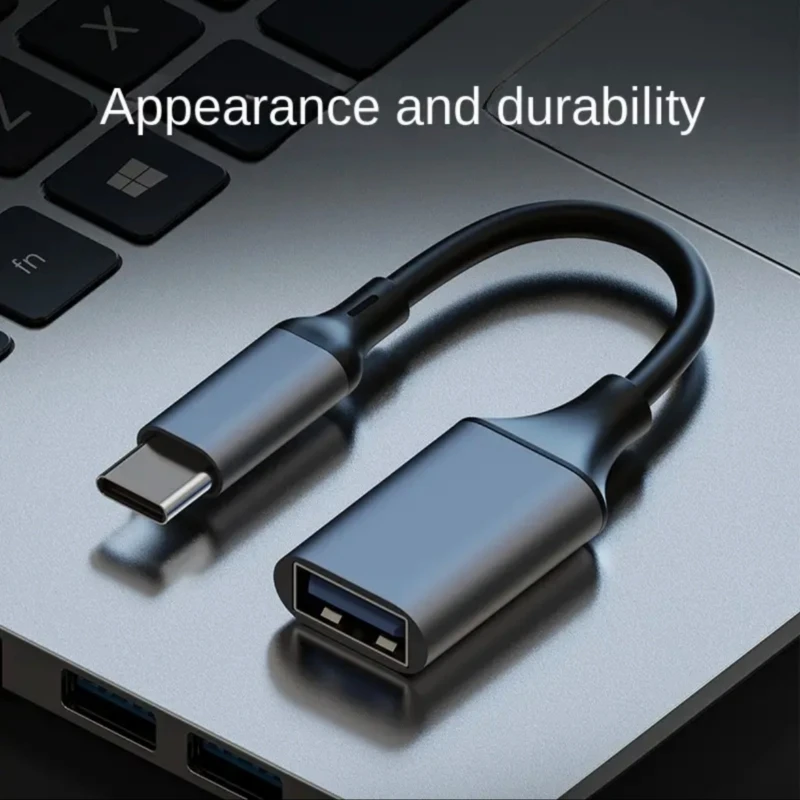 OTG Type C Cable Adapter USB to Type C Adapter Connector for Xiaomi Samsung S20 Huawei OTG Data Cable Converter for MacBook Pro