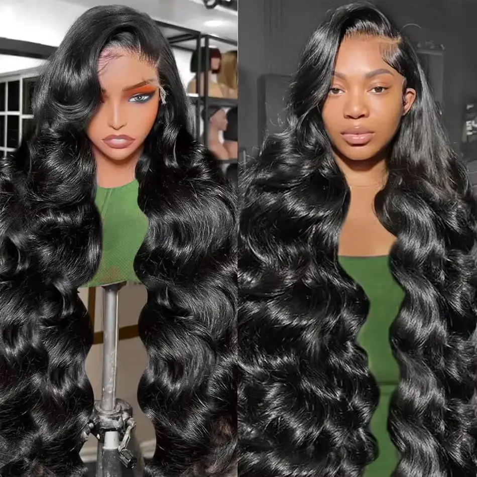 

Pre Cut Human Hair Wigs Glueless Human Hair Wig Reay To Wear 5×5 6x4 HD Lace Closure Wig30 32 Inch Body Wave Frontal Wig