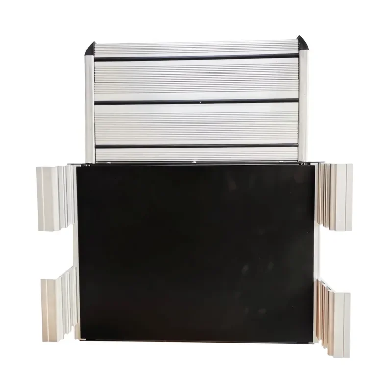Manual Single Layer Aluminum RV Steps for Camper Trailer 2024 New Design Sturdy Entrance Ladder Foldable Outdoor Accessory