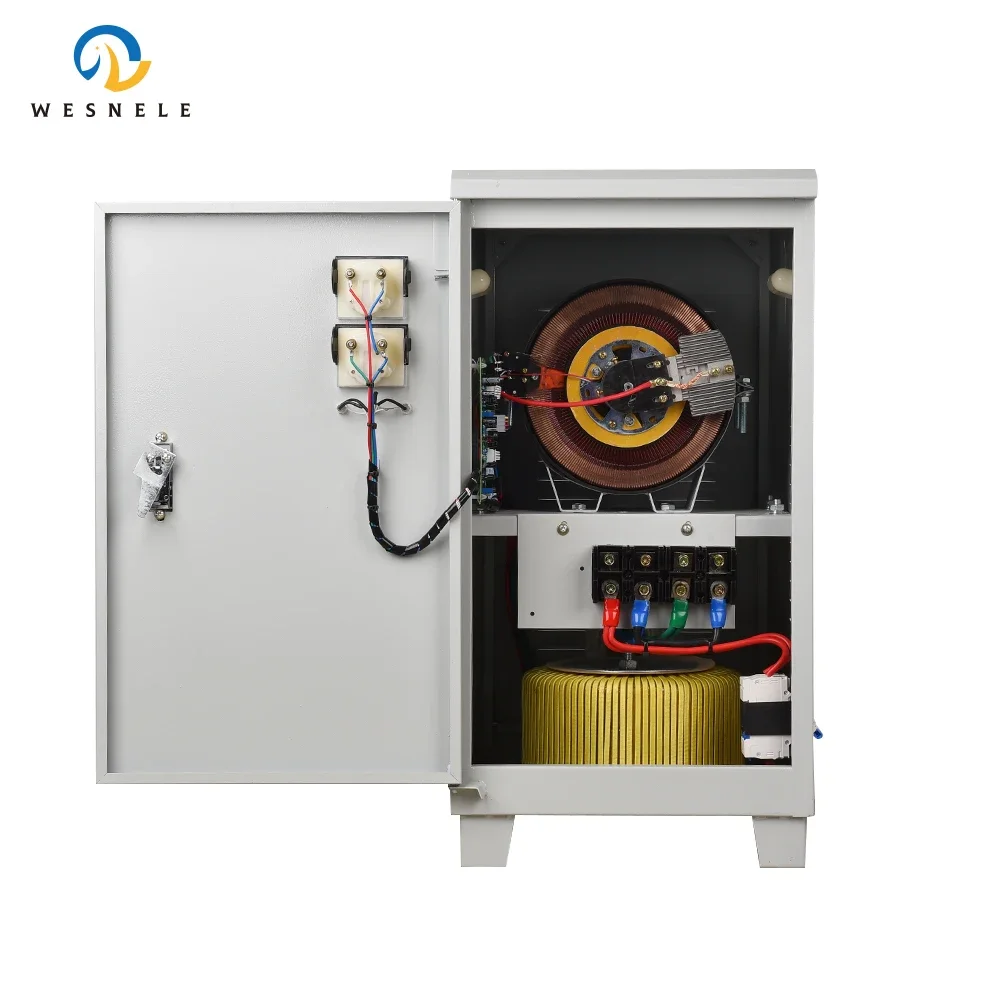 High precision automatic AC voltage regulator for domestic use Single-phase 160V-250V 15kva Stabilizers