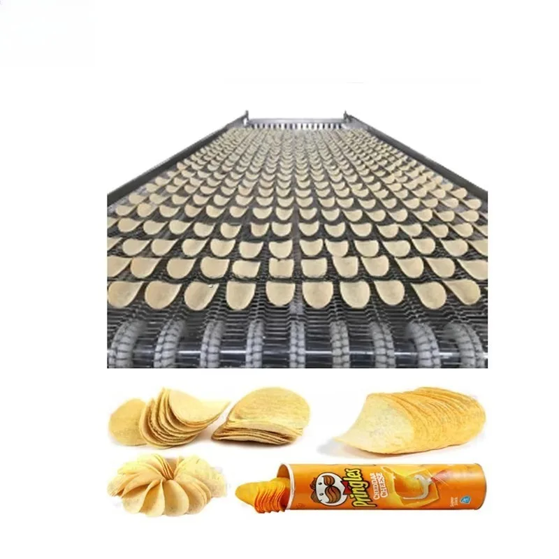 High Speed Industrial Compound Potato Chips Production Line Frozen French Fries Automatic Machine