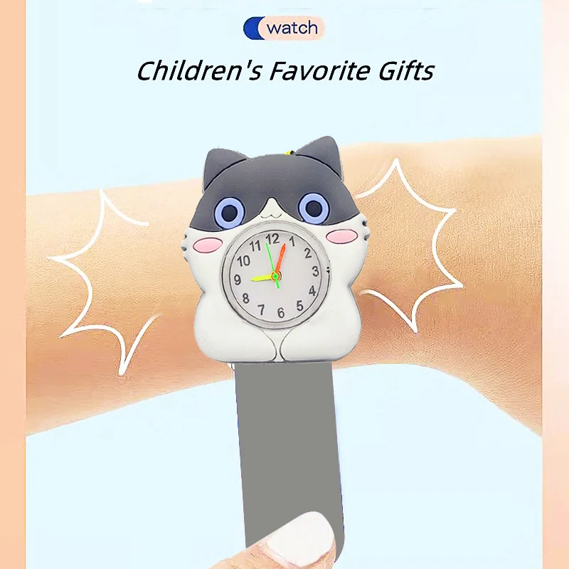 Cartoon Flamingo, Toucan, Owl Children Toys Watches Bracelet Boys Girls Watches Suitable for Birthday Gifts for Kid Aged 2-15