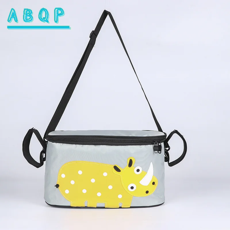New Baby Stroller Bag Cartoon Fashionable Baby Bag Large Capacity Waterproof Portable Outdoor Waterproof Baby Stroller Bag