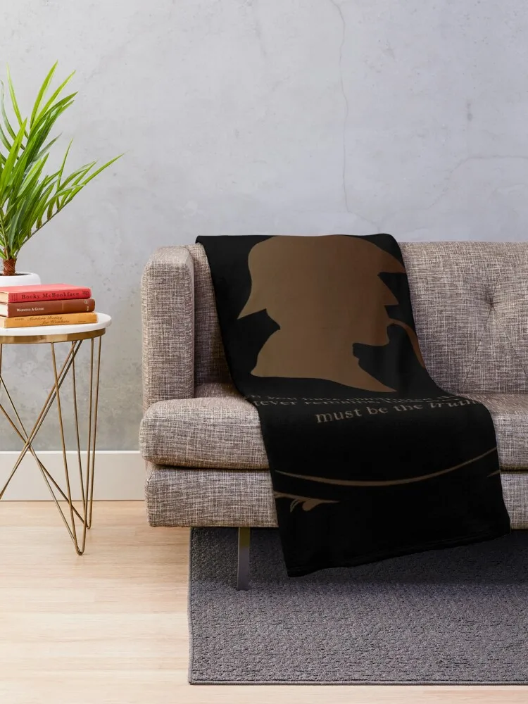 Sherlock Holmes Axiom Throw Blanket For Baby Blankets Sofas Of Decoration Bed Blankets