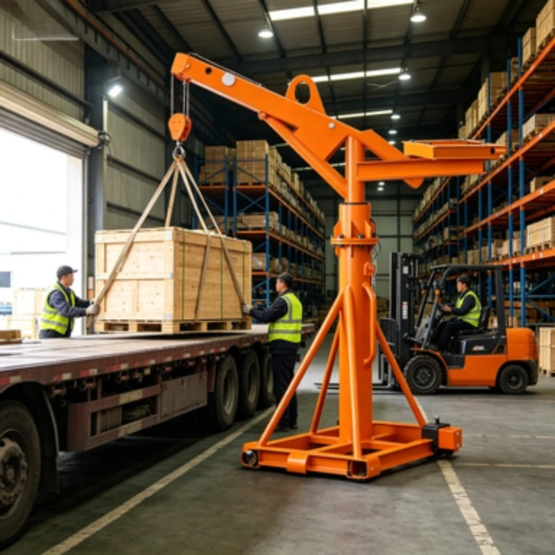 Multi-Purpose Electric Mini Crane – 500kg/800kg/1000kg Options, 80m Lifting Height, 3P 220-480V Motor