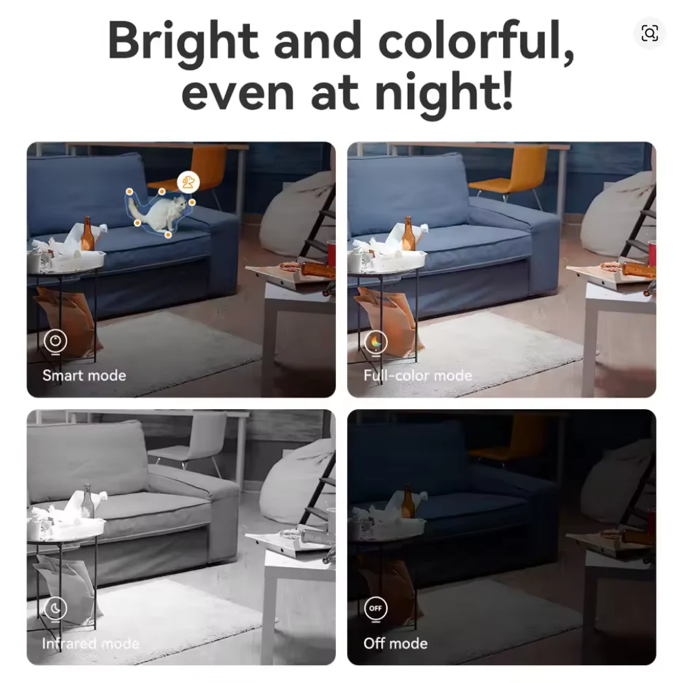 Imou Ranger 2C PRO 5MP 3K Wifi One-Touch Calll Human/Pet Detection Smart Full-Color Night Vision Security Surveillance IP Camera