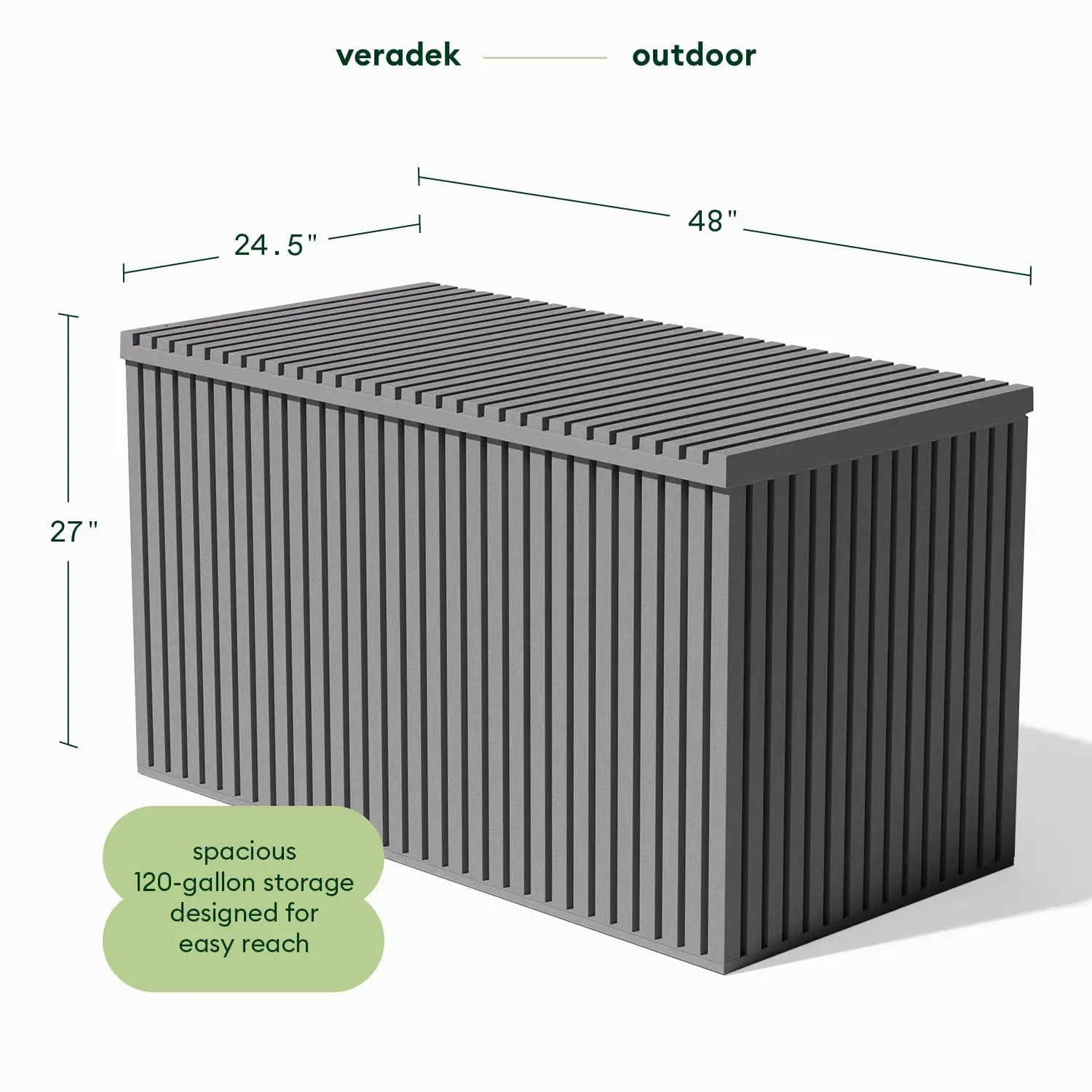 Durable Plastic Deck Box With Organization and Lock for Patio Furniture, Cushions, Throw Pillows, and Garden Tools