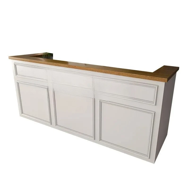for Checkout Counter Simple Modern Reception Desk for Clothing Store Bar European Shop Small Counter Nail Front Desk