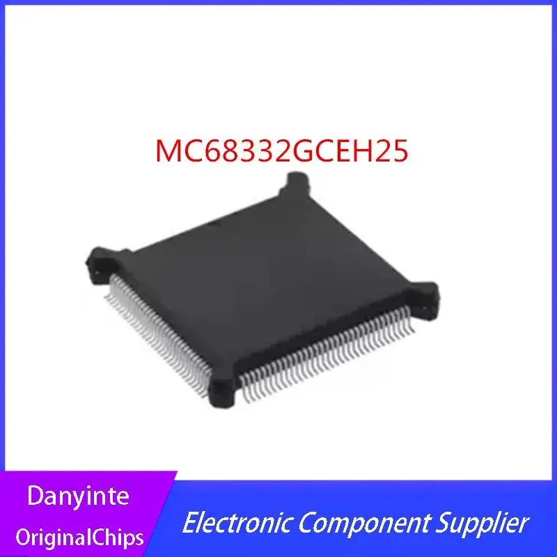 

NEW 2PCS/LOT MC68332GCEH25 MC68332 MC68332GCEH QFP132