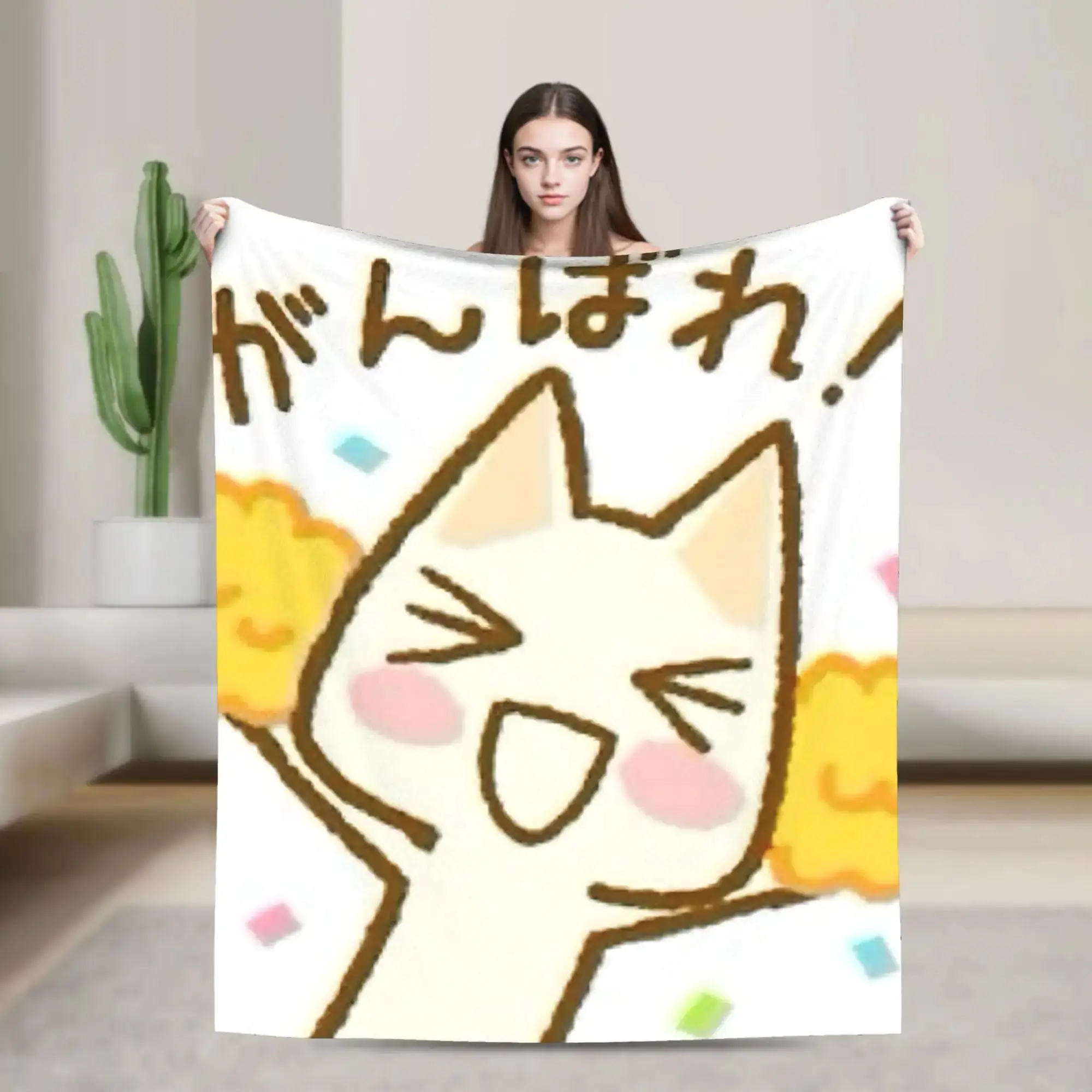 Super Soft Flannel Blanket for Camping Home Decor Sofa Bed Cover  Inoue Toro Comfortable Bedding Throw