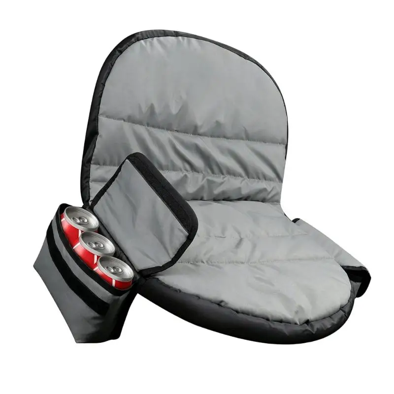652F Universal Riding Lawn Mower Cover With Insulated Side Pockets And Storage