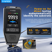 FNIRSI CTG-20 Car Paint Thickness Gauge Electroplate Metal & Putty Powder Coating Thickness Gauge for Car 0-1400um Fe nFe Fe+Zn