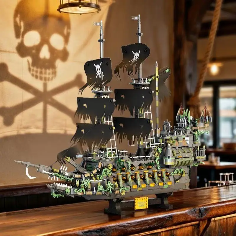 Fangcheng FC6015 تحلق الهولندية نموذج باخرة التعليمية بناء الالعاب العملاقة للأطفال طبعة جامعي هدية فكرية