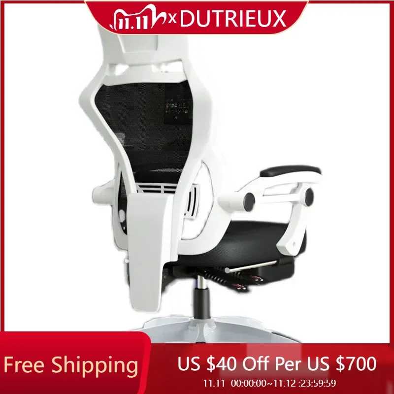 

Footrest Gaming Office Chair Fluffy Designer Sedentary Lounge Office Chair Comfy White Chaise De Bureau Office Furniture