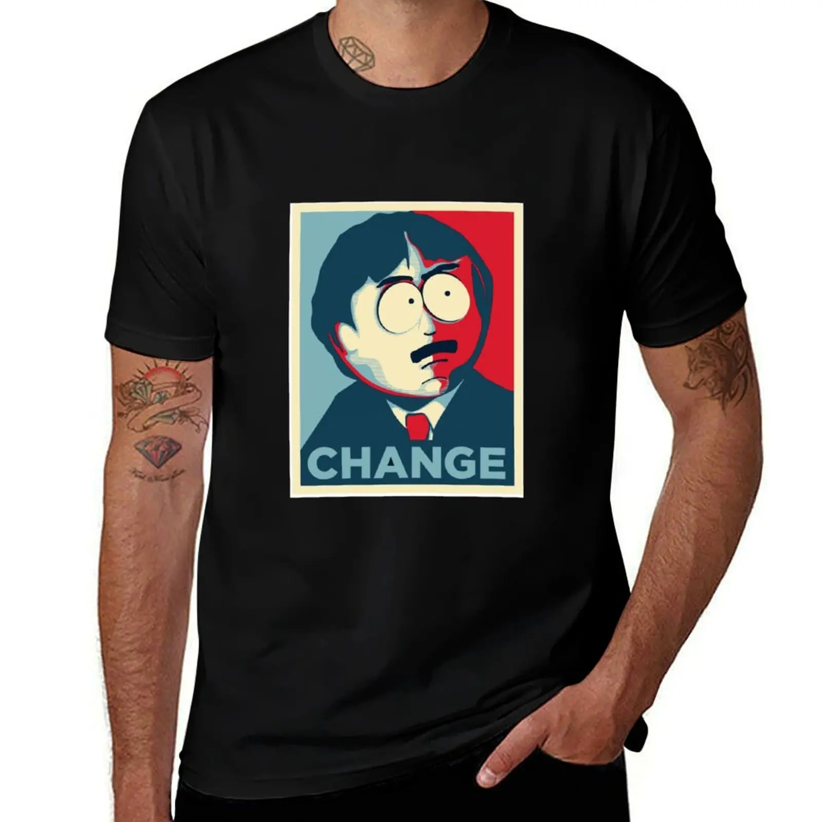 South Park Change T-Shirt Casual Work Wear T-Shirt