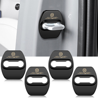 For KIA Lock Buckle Cover 4PCS Kia Stinger Lock Cover Protect Case Car Door Lock Buckle Case For KIA Stinger Live Your Deam E