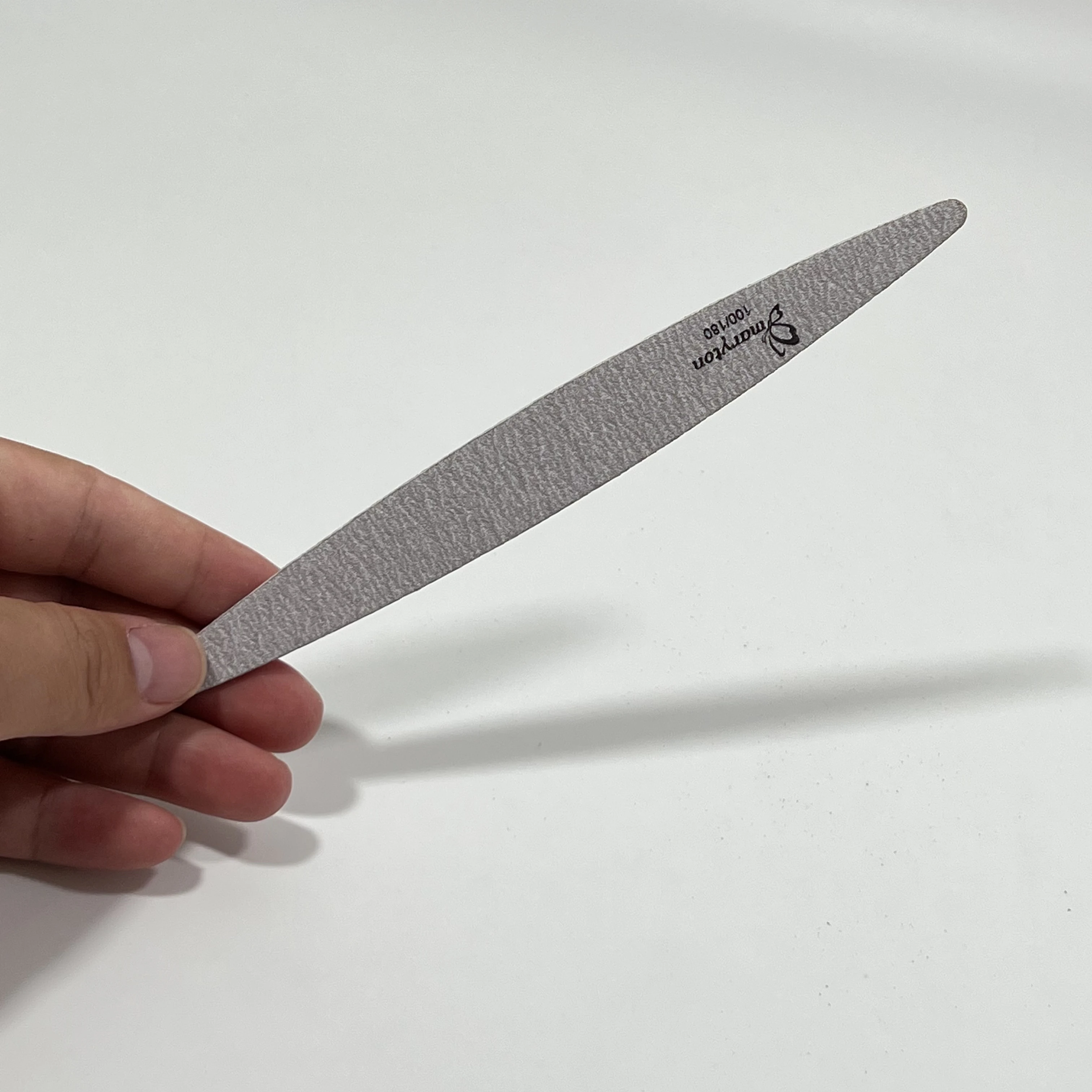 20Pcs/lot Disposable Mini Wood Nail File 100/180 Grit UV Gel Tips Nail Art Sanding Buffer File For Salon Pedicure Manicure Tools