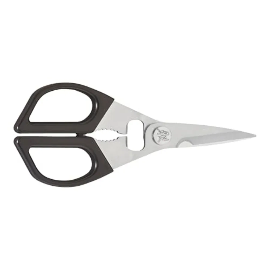 

Kitchen Shears Precisely Sharpened Stainless Steel Blades Long Lasting Sharpness Smooth Cutting Accuracy Handles Designed for C