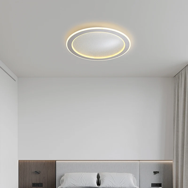 Simple Ring Led Ceiling Lamp Living Room Study Room Bedroom Modern Room Balcony Home Improvement Lamps