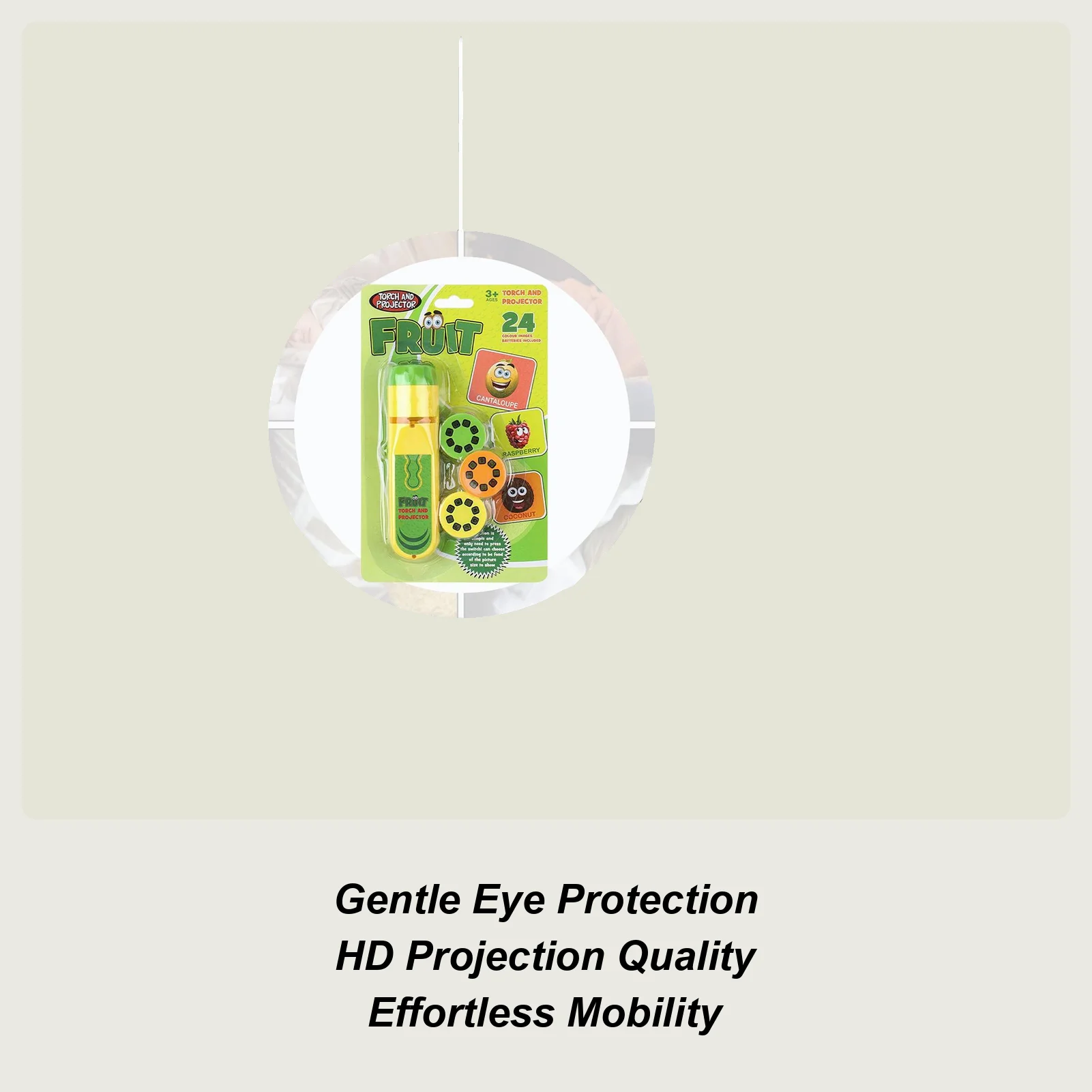 Children's projector story machine early educational cognition bedtime story lighting pattern projection flashlight toys