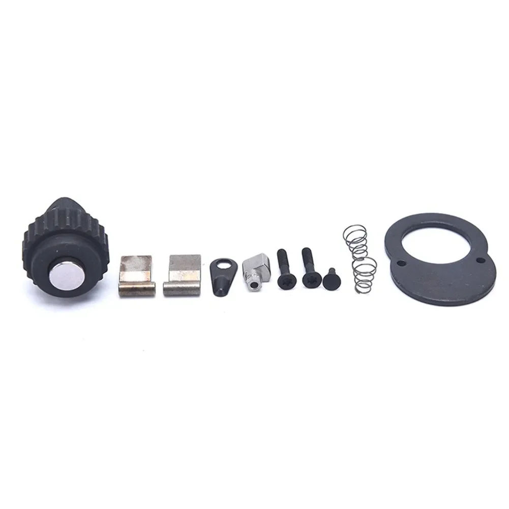 Spanner Parts Ratchet Wrench Ratchet Repair Kit Part Parts Socket Wrench Spare 11pcs 24 Teeth Amphibious Spanner Black