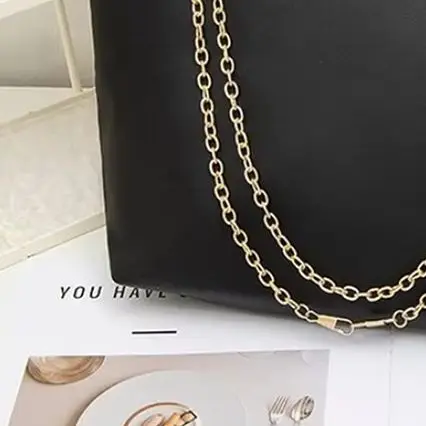 

1PC PU Material Women's Shoulder Bag Tote Bag Large Capacity Casual Crossbody Bags