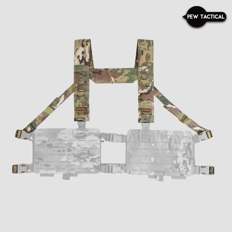 PEW Tactical Fat Strap arnés en H airsoft con correa ancha - imagen 4