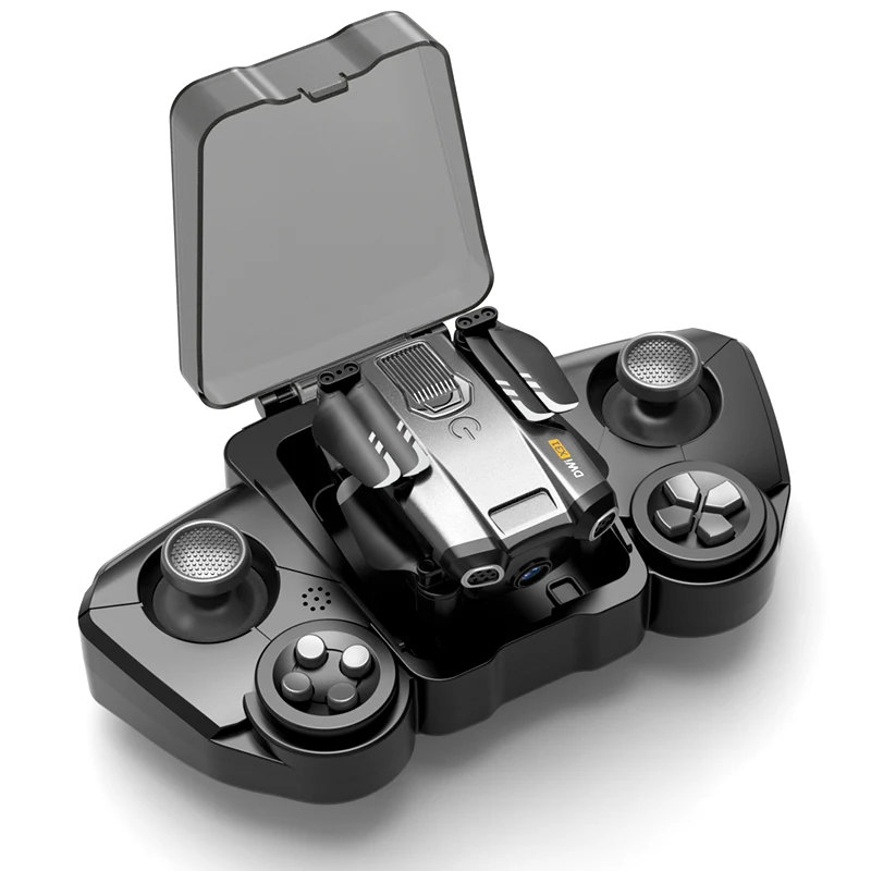 2026 DWI Mini Foldable Drone HD Camera WIFI FPV Aerial Photography RC Quadcopter Altitude Hold One Key Return Kids Toy GiftS