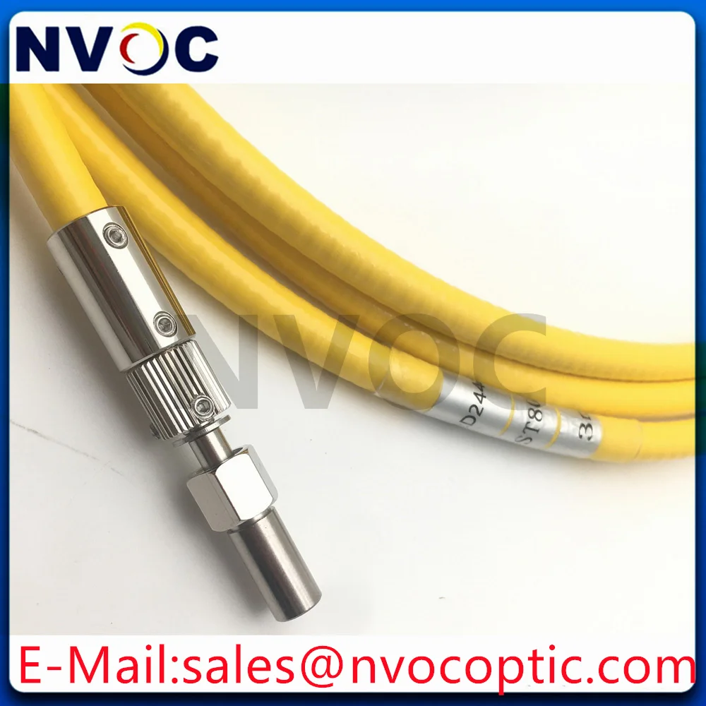 D80-SI-800um 1/3/5/10M NA0.22 D80 High Power Energy Laser Optic Fiber Cut Welding Machine 3Mts Patch Cord Cable Connector