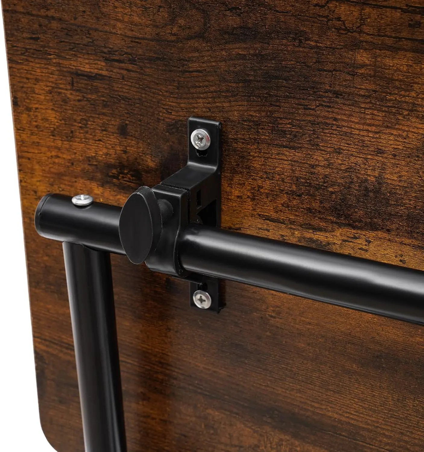 Rolling Computer Standing Desk, Portable Laptop Desk, 16'' x 24'' with Storage Bag Adjustable Height Computer Stand