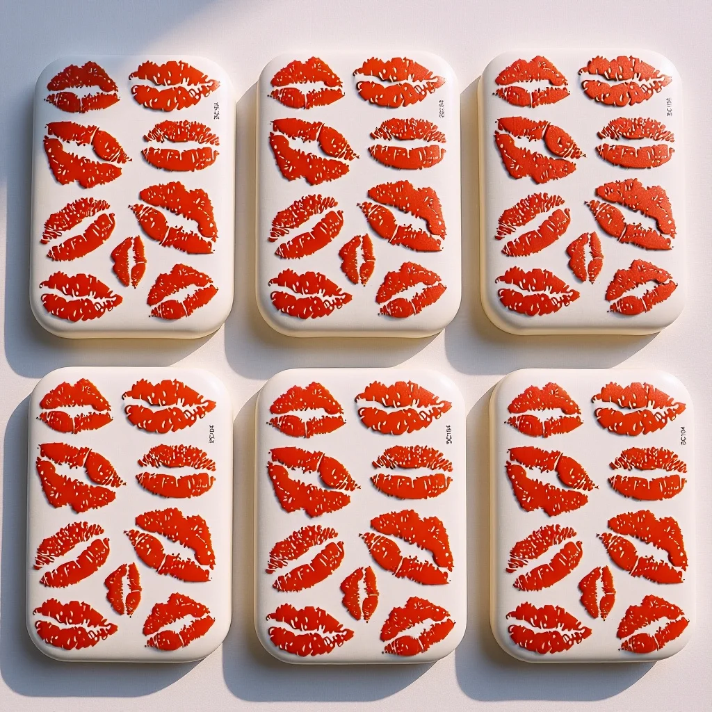 

6 шт. красных временных татуировок, водонепроницаемые наклейки для тела, для лица, груди, рук, ног, украшения для вечеринок, фестивалей, косплея