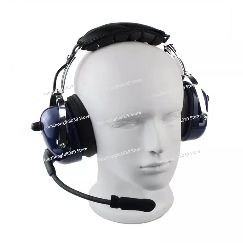 Walkie-talkie Aviation Headset, Racing Glide, Headset Anti-Drought Heavy Duty Headset