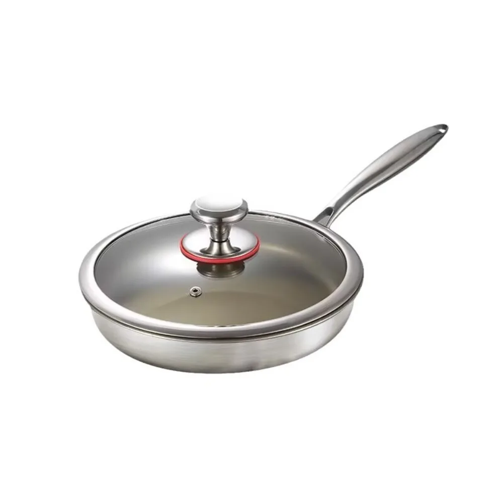 

Frying Pan Titanium Alloy Frying Pan Nonstick, 11-inch Classic Skillet Egg Omelette Fry Pan with Stainless Steel Handle
