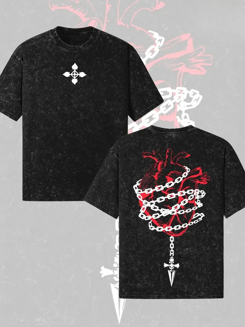 Streetwear Hunter X Hunter Killua Zoldyck Anime Washed T Shirt Spring Summer Vintage Men's Women Cotton Casual Oversized Tee Top