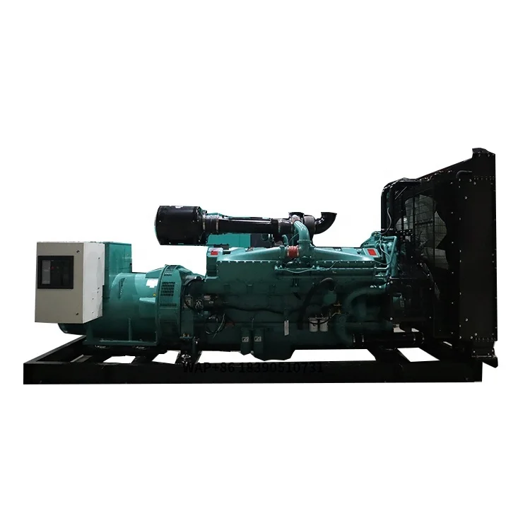Cummins 1000 kW Open Type Generators with Remote Radiator Powered by Efficient Combustion