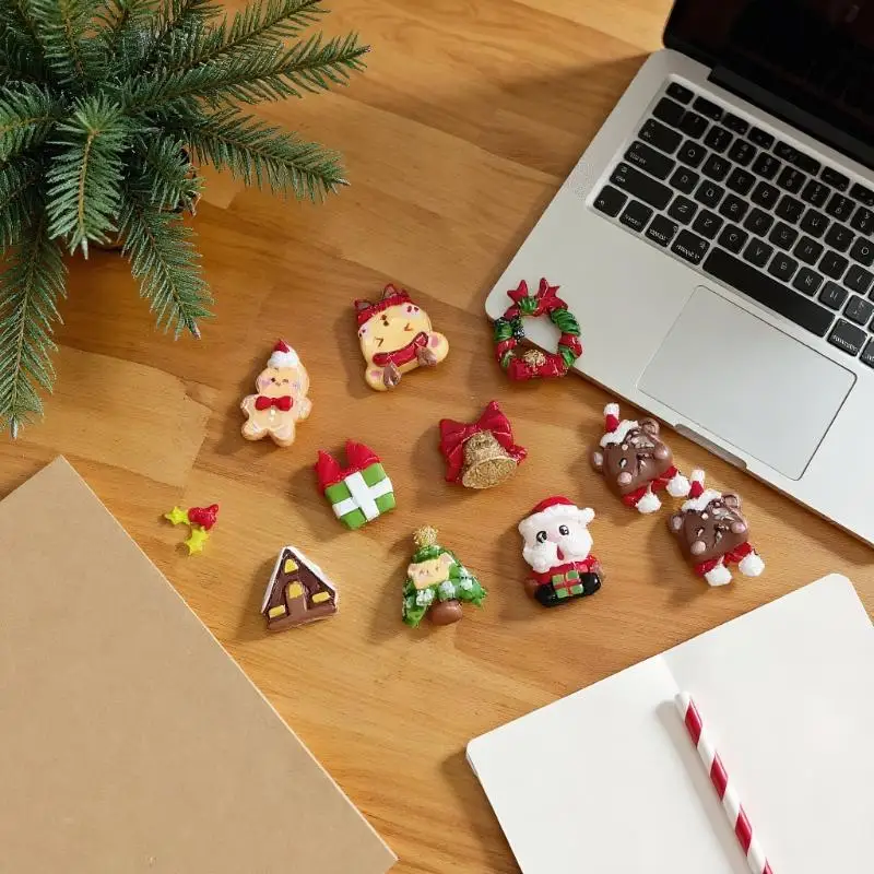 แม่พิมพ์ซิลิโคน 3 มิติ ลายตุ๊กตาหิมะ ต้นคริสต์มาส และซานตาคลอส สำหรับตกแต่งเล็บในเทศกาล จำนวน 1 ชิ้น