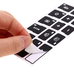 1pc With 16 Keys Car Air Condition Ac Climate Control Button Repair Stickers Decals For Audi A4 B6 B7 2000-2004 Auto Sticker