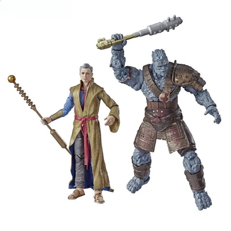 

Hasbro Marvel Legends Series Thor: Ragnarok 6" The Grandmaster&korg 2 Pack Anime Action Figure Model Toys Boy Gifts In Stock