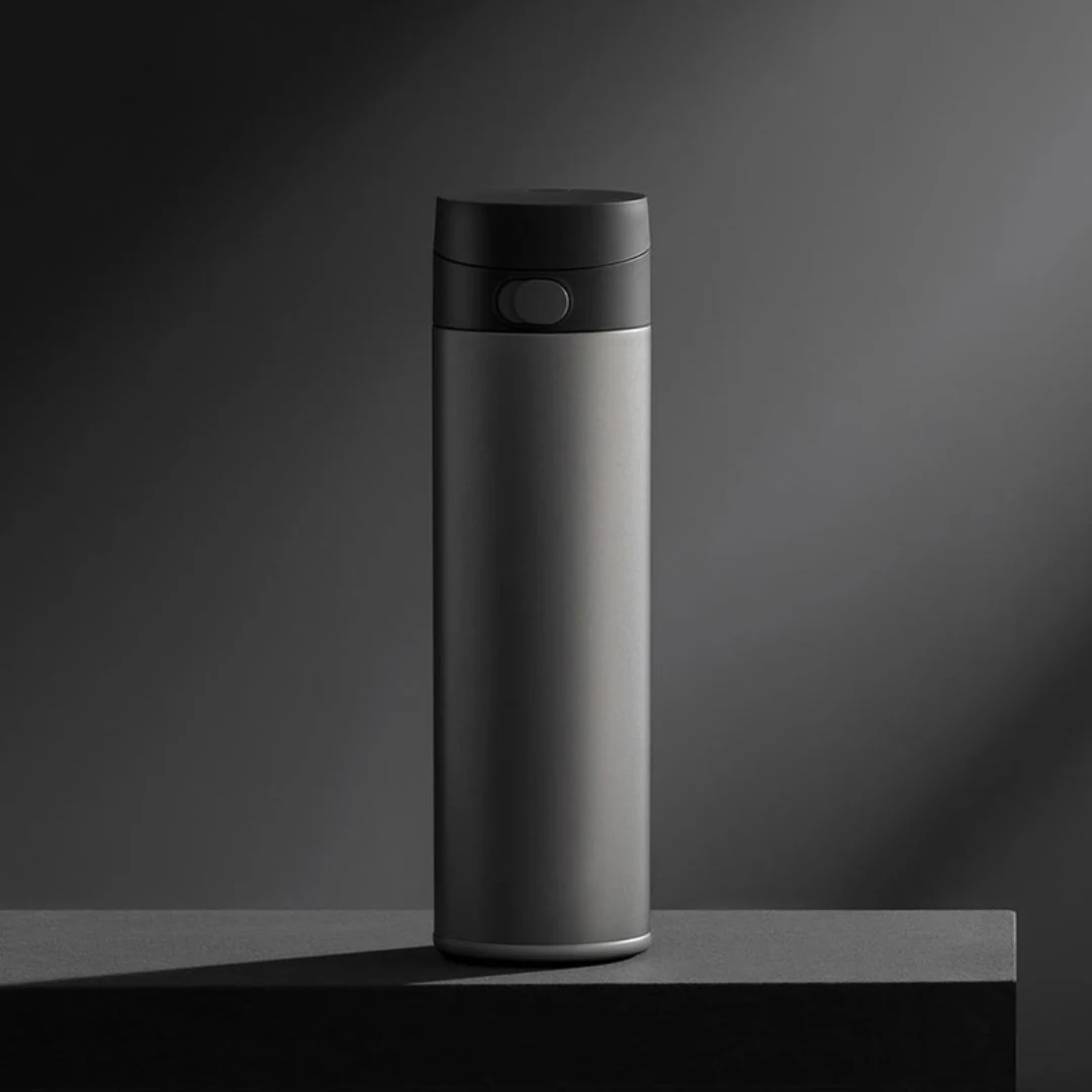 Xiaomi Mijia Thermos Cup Ti 450ml Pure Titanium Material 6-hour Keep Warm Medical Material No Harmful Heavy Metals Healthy Drink