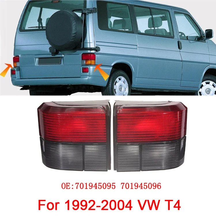 

For 1992-2004 VW T4 701945095 701945096 Car Rear Brake Anti-collision Light Tail Warning Stop LED Signal Light