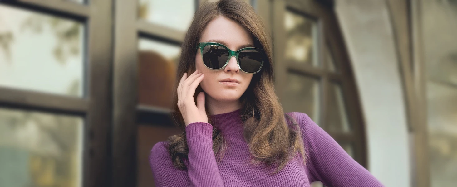 ZENOTTIC 2024 Schmetterling Polarisierte Sonnenbrille Frauen UV400 Schutz Schatten Damen Oversize Quadratische Mode Sonnenbrille ZS 2227 – Detail 5