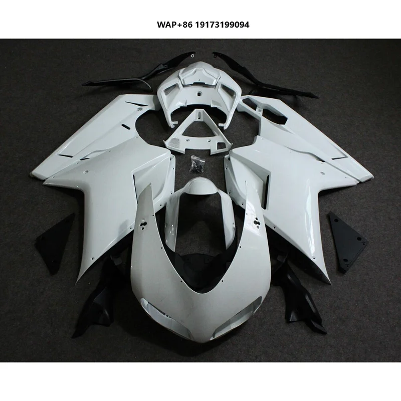 

Unpainted Plastics for 2007-2012 Ducati-848 1098 1198 ABS Fairing Kit