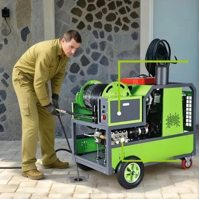 Industrial Sewer Jetting Machine Heavy Duty Cleaning System For Municipal Sewer Maintenance Industrial Equipment Manufacturer
