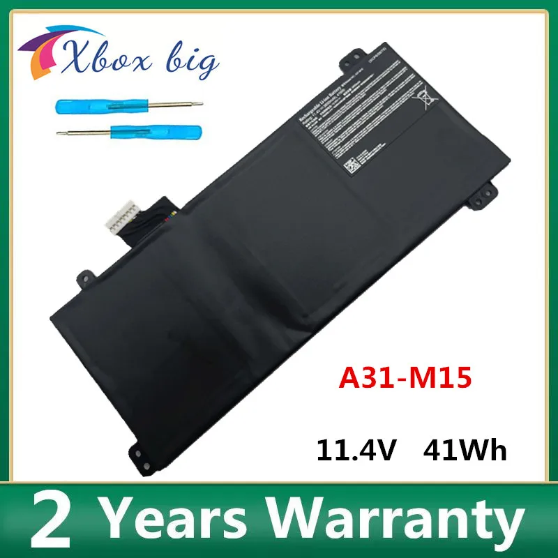 A31-M15  Laptop Battery For Medion Akoya E6245 E6246 E6247 E6248 Haier Boyue M53-72711 M15G MaiBenBen Xiaomai 6A 6X 6C 6 Pro