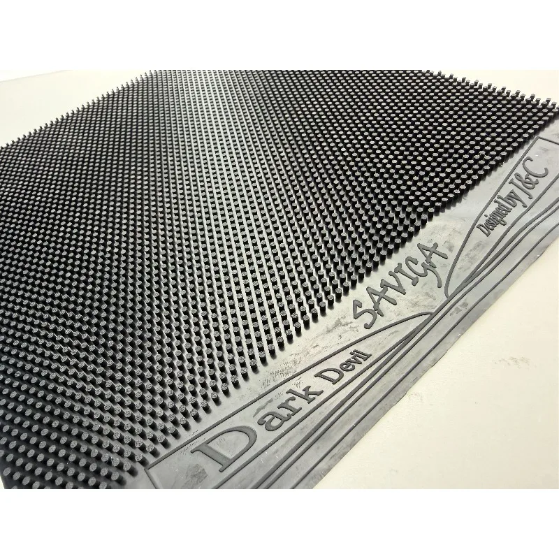 DAWEI SAVIGA Long Thin Particles Table Tennis Rubber OX Long Pips Particles Height 1.8 Mm Diameter 0.8 Mm Ping Pong Rubber view 4