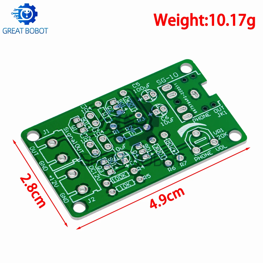 BS White Noise Signal Generator DIY Kit Electronic Kit 2-Channel Output for Burn-in Test Therapy on Insomnia Noise Generator