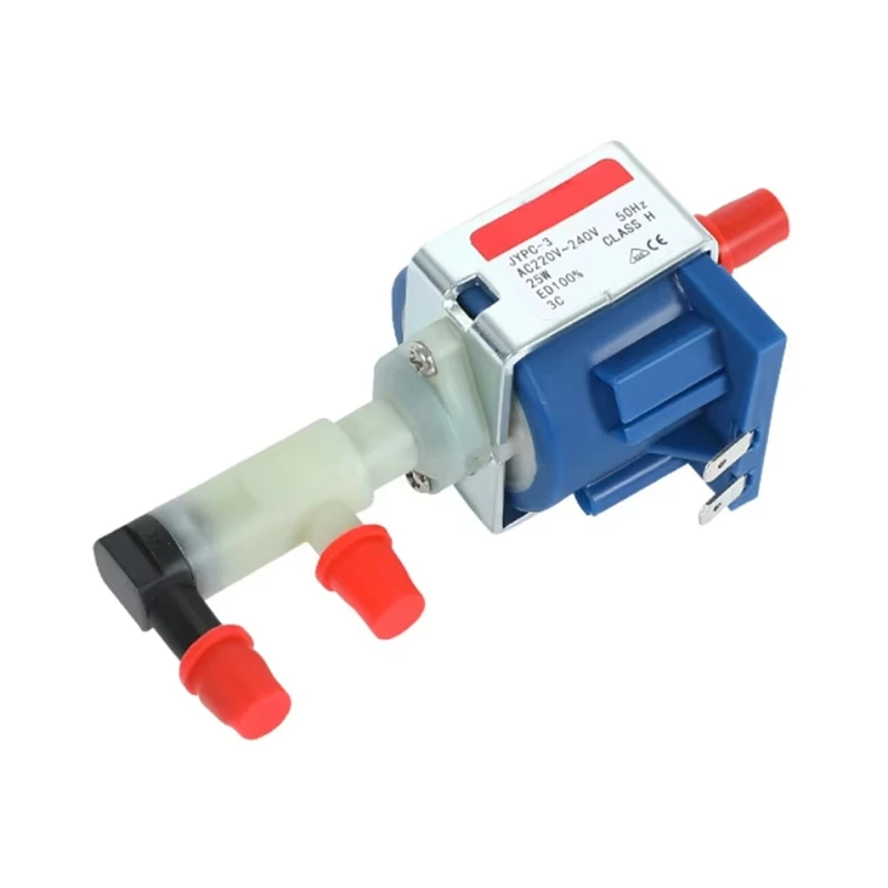 JYPC-3 25W AC 220V Plunger Type Water Suction Pump,6bar 195cc/Min for Electromagnetic Steam-Gas Pump-ABPX view 2