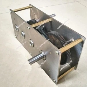 

Speed ratio 1-60/72 Hand Crank Generator Speed Gear Box Wind Hydraulic Drive Diy Gear Set Gearbox Reducer Hydropower Generator